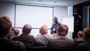Presenting to an audience